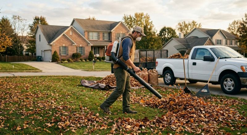 Increase Your Fall Leaf Clean Up Service Business with an AI Driven, Targeted Website